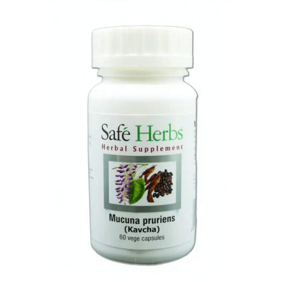 Кавча / Мукуна Жизненост и енергия 60 веге капсули - VASU / Safe Herbs