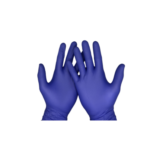 Нитрилни ръкавици размер S индиго 100 бр в кутия