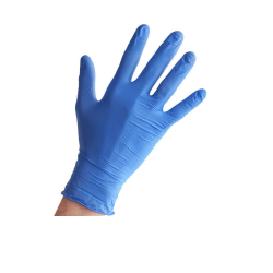 Нитрилни ръкавици размер L сини 100 бр в кутия