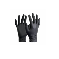 Нитрилни ръкавици размер L черни 100 бр в кутия