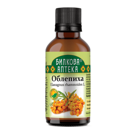 ОБЛЕПИХА, тинктура 50мл, Биохерба