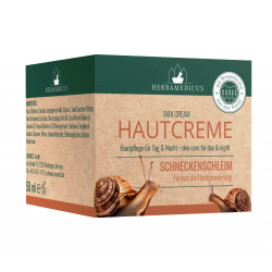 Крем от охлюви за дневна и нощна грижа за кожата 50 мл, HERBAMEDICUS - Schmees GMBH