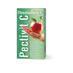 Пективит C актив Натурален продукт от ябълков пектин при повишен холестерол и липиди в кръвта 120 таблетки - Томил Херб