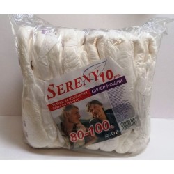 Пелени за възрастни Sereny L (80-100) СУПЕР нощни 10 бр