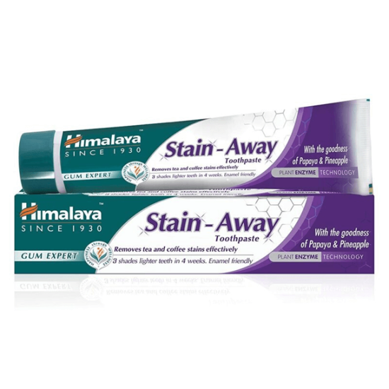 Паста за зъби против петна STAIN AWAY 75 мл, Himalaya