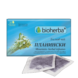Планински чай от български билки, 20 филтърни пакетчета, Биохерба