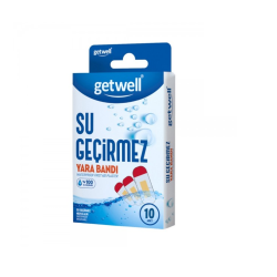 Водоустойчиви пластири, 3 размера 10 бр, Getwell / Биохерба