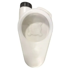 Пластмасова подлога с дръжка и винт