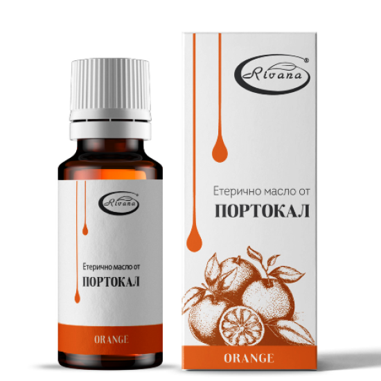 ЕТЕРИЧНО МАСЛО ОТ ПОРТОКАЛ, 10 МЛ - РИВАНА