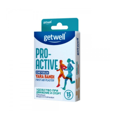 Пластири Pro-Active, 15 бр., Getwell / Биохерба
