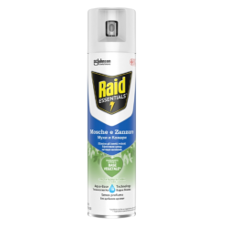 Raid Essentials FIK Аерозол против комари и мухи, 400 ml - SC Johnson