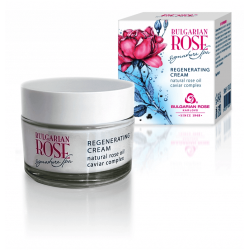 Крем за лице регенериращ BULGARIAN ROSE SIGNATURE SPA 50 мл - Българска роза