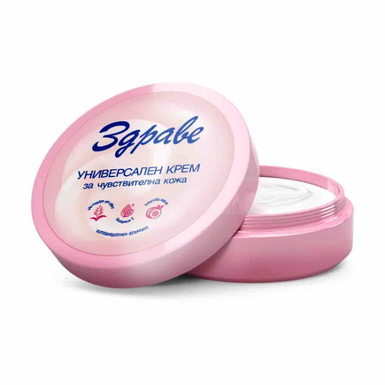 Универсален хидратиращ крем ЗДРАВЕ Чувствителна кожа 145 мл - АРОМА