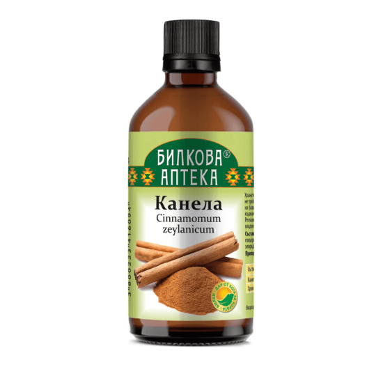Канела Тинктура при висока кръвна захар 100 мл, Биохерба