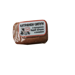 Сапун с боров катран и глицерин; при пърхот, себорея, алергии, екземи, псориазис 60гр - МИЛВА