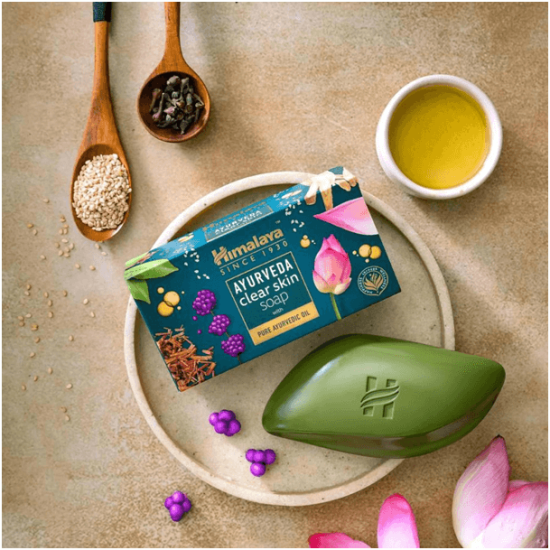 АЮРВЕДИЧЕН САПУН ЧИСТА КОЖА 125 г, Himalaya
