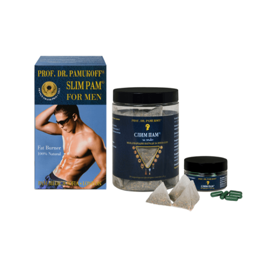 Слим Пам за мъже  40 к + 20 ф Пам Медика