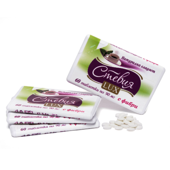 Подсладител Стевия Лукс 60 таблетки, Цветелина