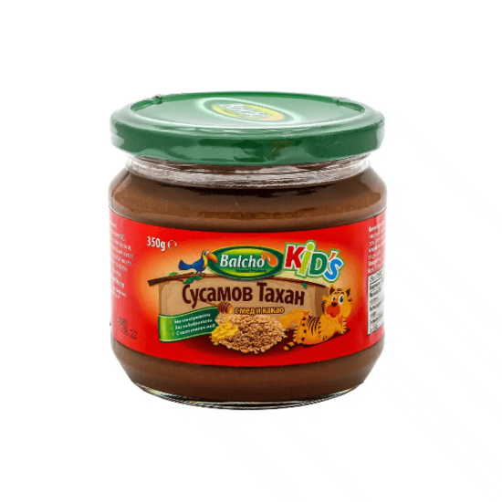 Сусамов тахан с мед и какао 350 гр, Балчо
