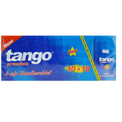 Носни кърпи Tango пакет x10 бр - KOZMO