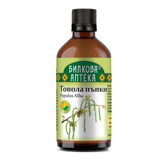 ТОПОЛА ПЪПКИ, тинктура 100 мл, Биохерба