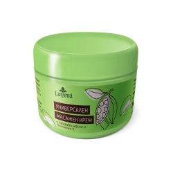 Универсален масажен крем с какаово масло и витамин Е 240 мл - ЛАВЕНА