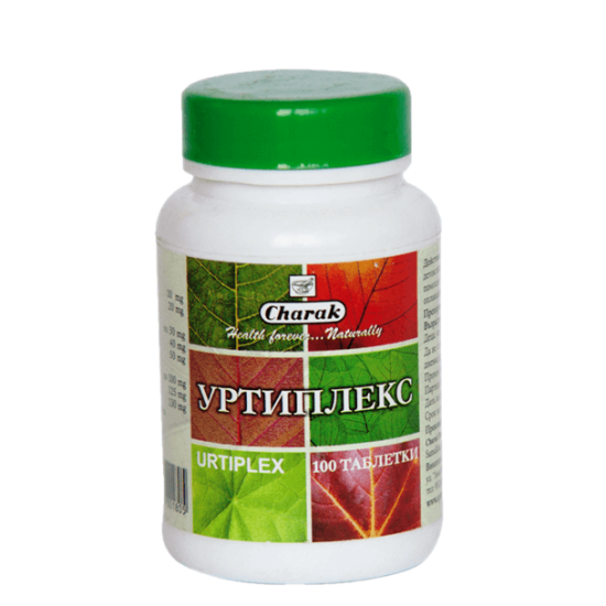 Уртиплекс при уртикария, сенна хрема, алергичен ринит 100 т, Charak