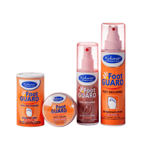 Спрей за крака 180 мл - FOOT GUARD / Кокона