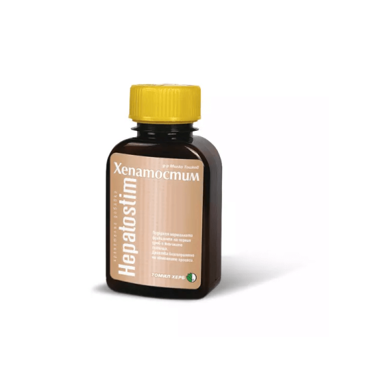 Хепатостим Билков продукт при чернодробни заболявания и жлъчни кризи 120 таблетки - Томил Херб