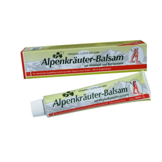 Алпенкройтер балсам за вени с лозови листа и конски кестен 200 мл. - Lloyd 
