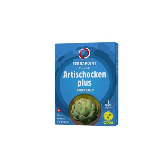 Артишок Плюс - здрав черен дроб и жлъчка 50 мг 30 капсули - Terra Point