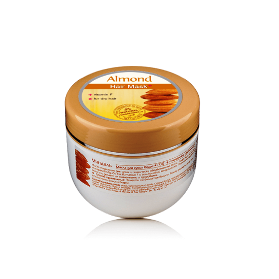 Маска за коса с бадем и витмин F 250 мл - Роза Импекс