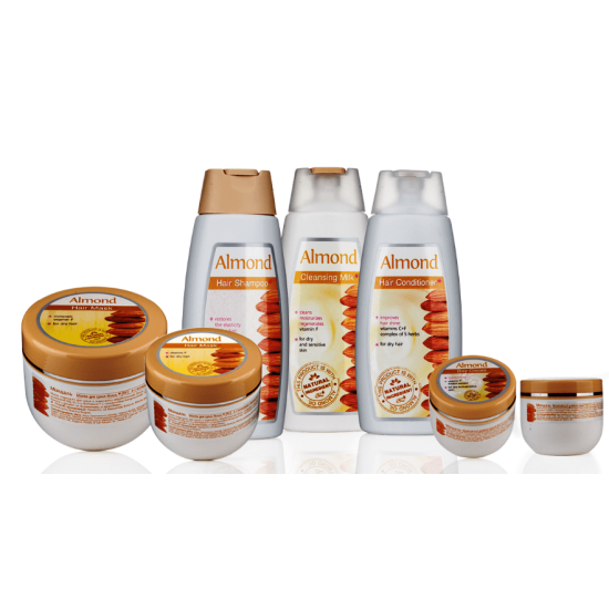 Маска за коса с бадем и витмин F 250 мл - Роза Импекс