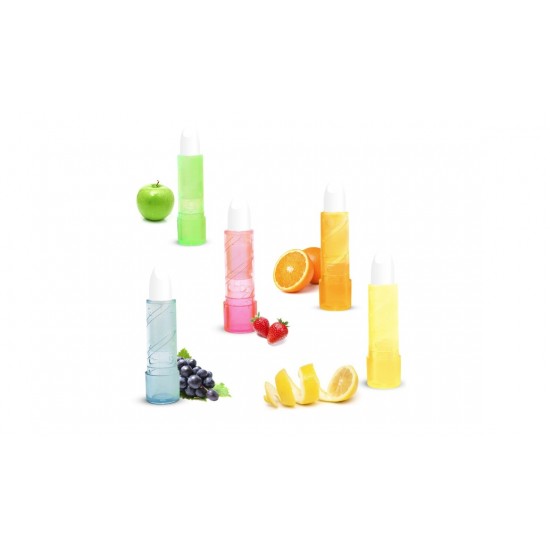 Балсам за устни 5 плодови аромата 25 бр