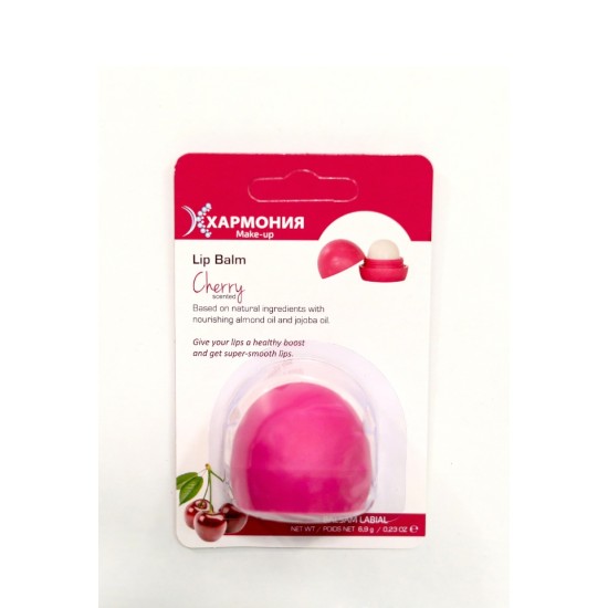 Балсам за устни топче с аромат на череша 6,9гр - Хармония
