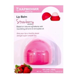 Балсам за устни топче с аромат на ягода 6,9гр - Хармония