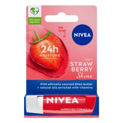 Балсам за устни Strawberry 4,80 гр - Nivea