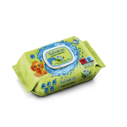 Бебешки мокри кърпи с алое вера и лайка 80 бр - Бебелан