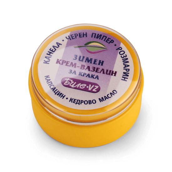  Биле VZ Зимен крем-вазелин за крака 60 мл - БодиБюти