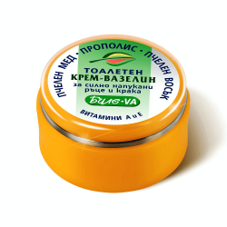 Биле VA Тоалетен крем-вазелин за силно напукани ръце и крака 60 мл - БодиБюти