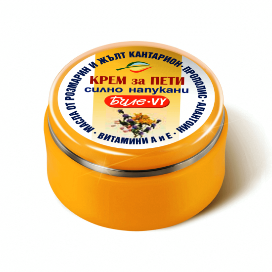 Биле VY Крем-вазелин за силно напукани пети 60 мл - БодиБюти