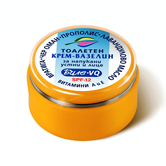 Биле VQ Тоалетен крем-вазелин за напукани устни и лице 60 мл - БодиБюти