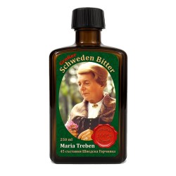 Шведска горчивка голяма с 45 съставки, по Мария Требен, 250 мл - Биохерба