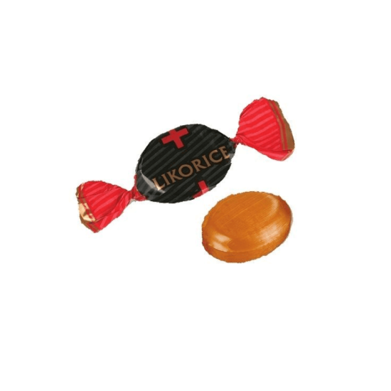 БОНБОНИ LICORICE ЗА ГЪРЛО С НИШАДЪР - 110 гр.