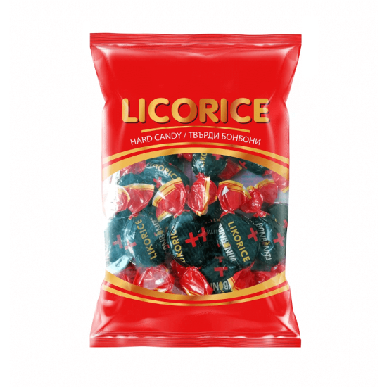 БОНБОНИ LICORICE ЗА ГЪРЛО С НИШАДЪР - 110 гр.