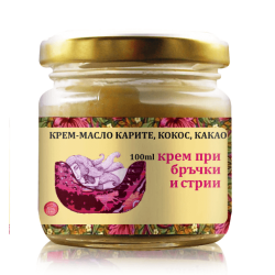 Крем-масло от Карите, Кокос, Какао 100 мл, Биохерба