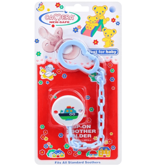 Верижка за залъгалка с клипс - Camera