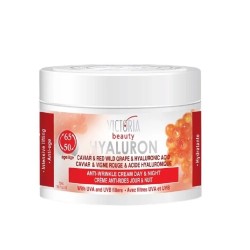 Крем за лице Victoria beauty за лице с хиалурон, хайвер и грозде ( 50 - 65 ) 50 мл - Виктория