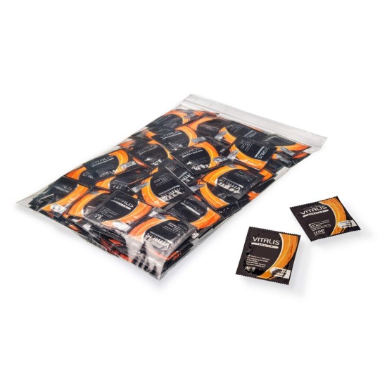 Презервативи Vitalis ribbed 3бр