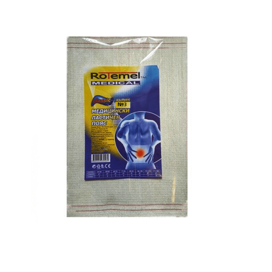 Медицински пояс Classic N3 вълнен /69-76/ 1 бр - Ротемел